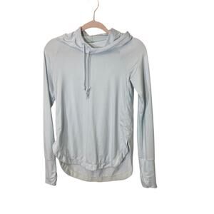 Athleta Baby Blue Pastel Babycore Light Knit Cotton Pullover